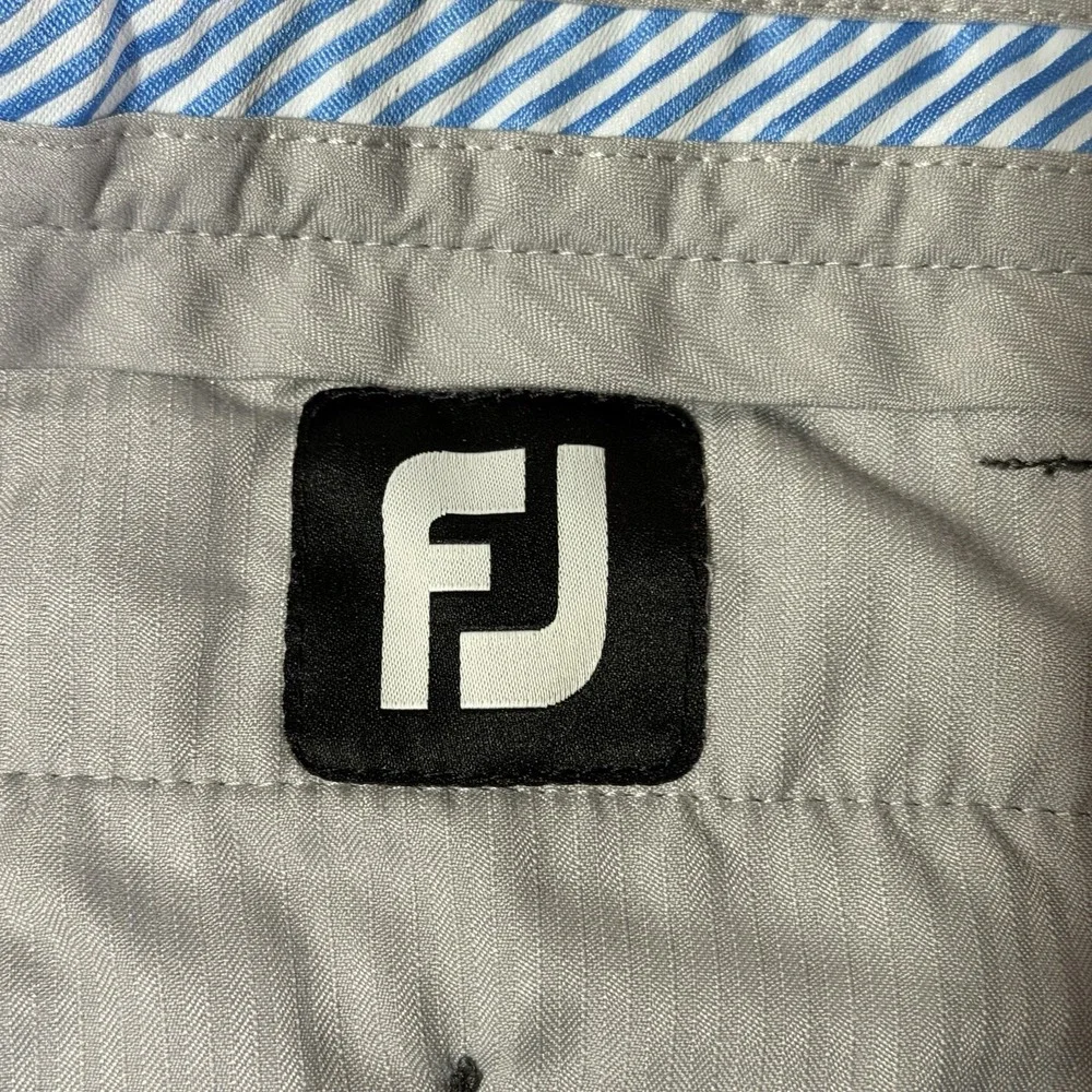 FootJoy Performance Midweight Flat Front Golf Pants Gray Men's Size 38 x 32 - Picture 3 of 10